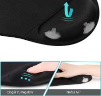 INCA IMSP-009 BİLEK DESTEKLİ SİLİKON MOUSEPAD LARGE Mouse Pad